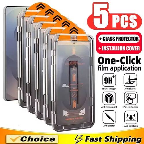 Oleophobic Coating Dust Free Easy Installation Screen Protec