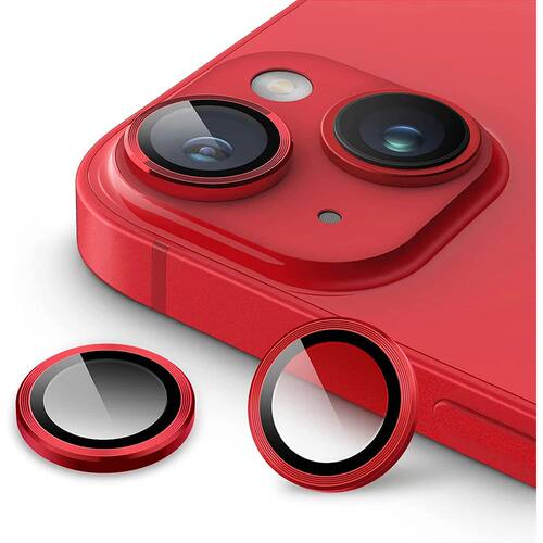 Tempered Glass Metal Camera Lens Protector for iPhone 16 15