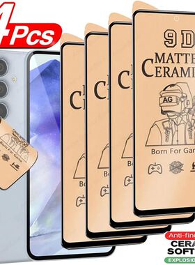 4pcs Matte Screen Protector For Samsung Galaxy A55 A54 5G A3