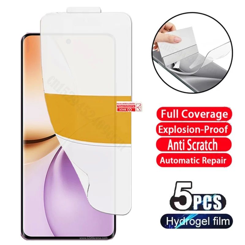 Safety Hydrogel Film For Realme 14 Pro Plus Screen Protector