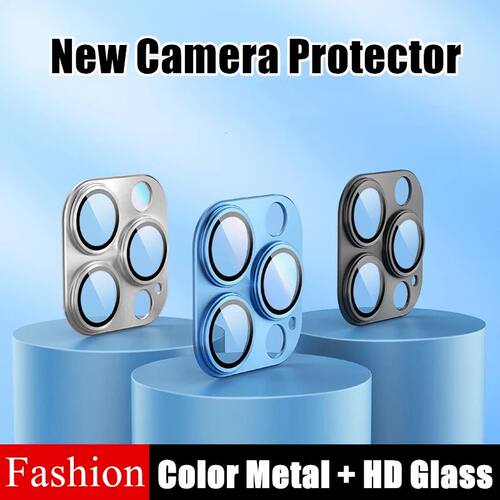 Full Cover Camera Lens Protector on For iPhone 13 Pro Max 12