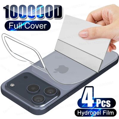 4 Pcs Screen Protector For Apple iPhone 16 17 Pro Max Hydrog
