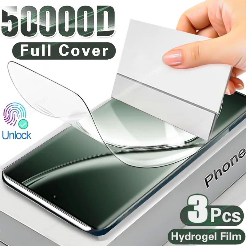 3PCS Hydrogel Film For Realme GT 6T ENO 6 5 SE C63 C67 C55 C