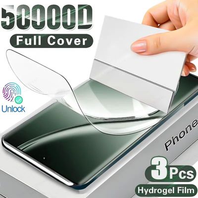 3PCS Hydrogel Film For Realme GT 6T ENO 6 5 SE C63 C67 C55 C