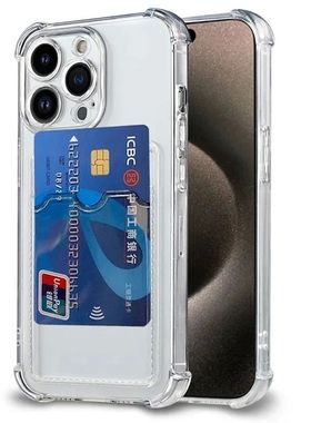 Luxury Soft Card Bag Phone Case For iPhone 11 12 13 14 15 16