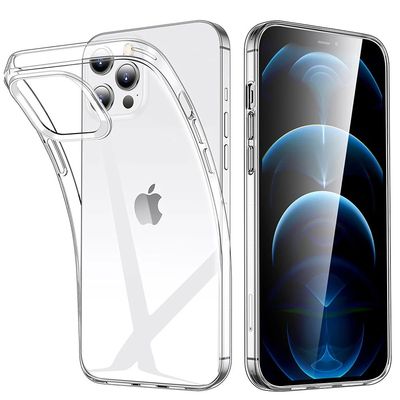 Ultra Thin Clear Case For iPhone 13 12 11 Pro XS Max XR X So