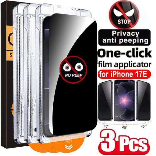 Privacy Screen Protectors for iPhone 17E 17e Anti-peep 9H Ha