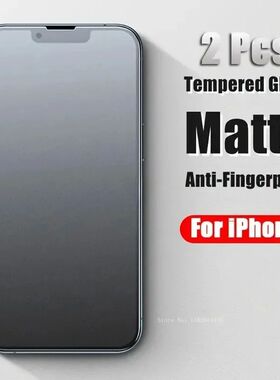 2PCS Anti Fingerprint Matte Screen Protector For IPhone 16 1