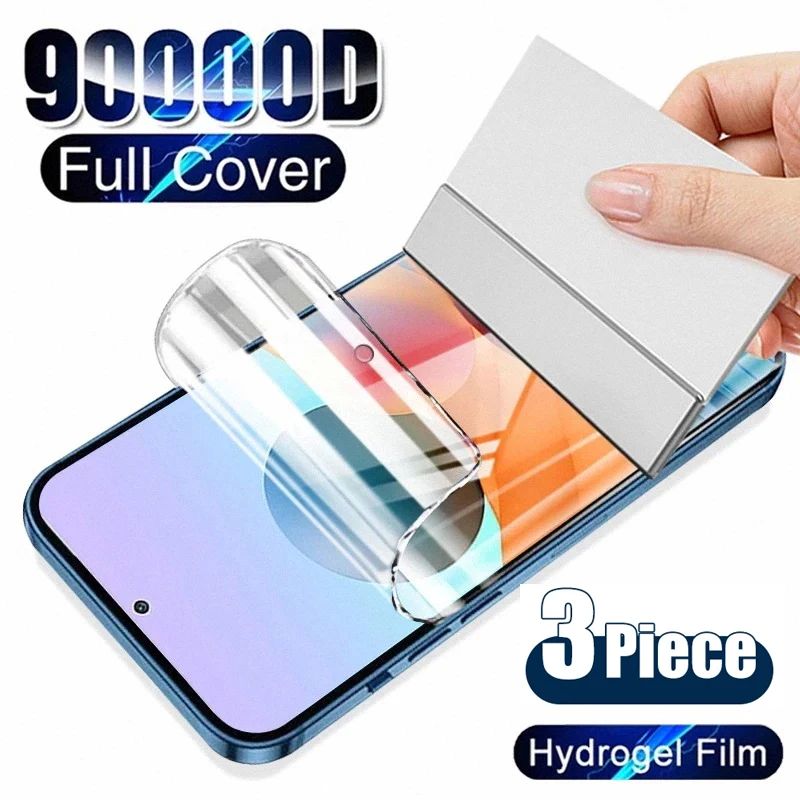 3Pcs Hydrogel Film For Samsung A55 5G A35 A15 A25 A54 A34 Sc