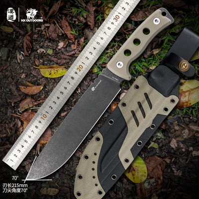 汉道守望者砍柴刀高硬度开路山刀砍树劈柴刀锋利丛林刀砍山刀开刃