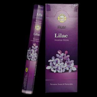 印度香FLUTE品牌Lilac丁香花竹签线香薰室内手工藏香花香进口正品