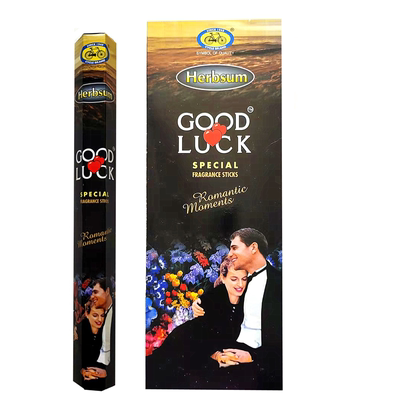 印度香herbsum品牌GOOD LUCK幸运香竹签线香室内薰香好运来爱情香