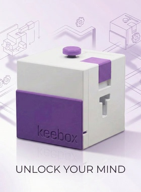 gm同款keebox  Purple智力解题玩具3-14岁男女通用益智地狱级解密