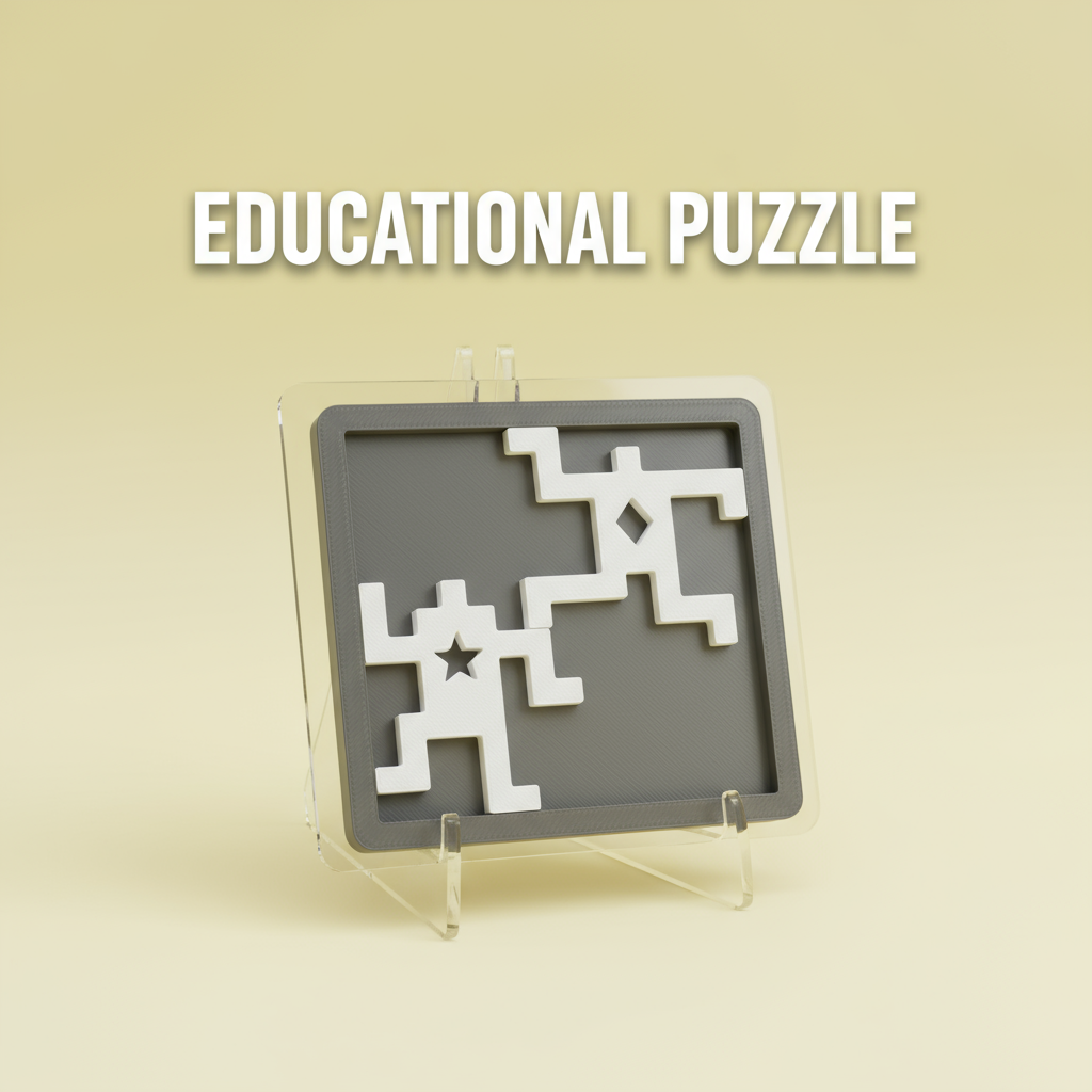 Puzzle拼图 迷你款GM的秘密基地”视频同款拼图益智解谜玩具