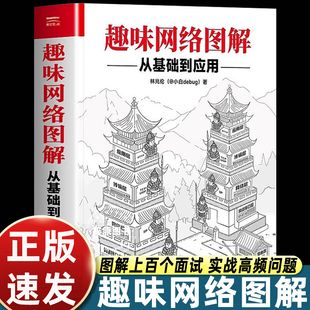趣味网络图解从基础到应用林兆伦著计算机网络概论网络技术基础知识程序员入门网络设备软件核心工程技术互联网书籍电子