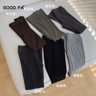 GOOD FA 2025年秋冬220克绵云感可外穿打底裤轻薄款 25629A秋款