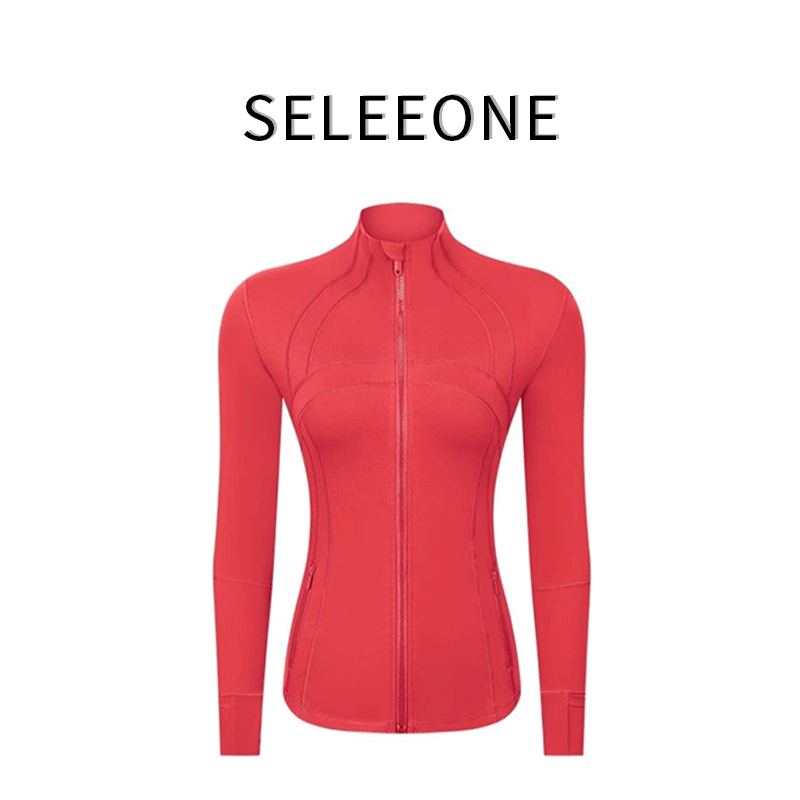 【新年限定】SELEEONE显瘦瑜伽弹力外套立领速干高弹修身L18031,运动/瑜伽/健身/球迷用品,瑜伽外套,淘宝优惠券,粉丝福利购,淘宝优惠卷