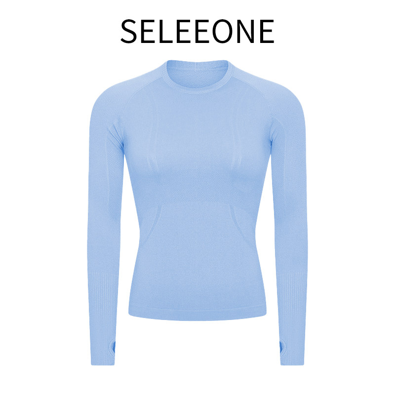 SELEEONE女士瑜伽服长袖上衣紧身速干透气健身跑步运动T恤19083,运动/瑜伽/健身/球迷用品,瑜伽t恤,淘宝优惠券,粉丝福利购,淘宝优惠卷