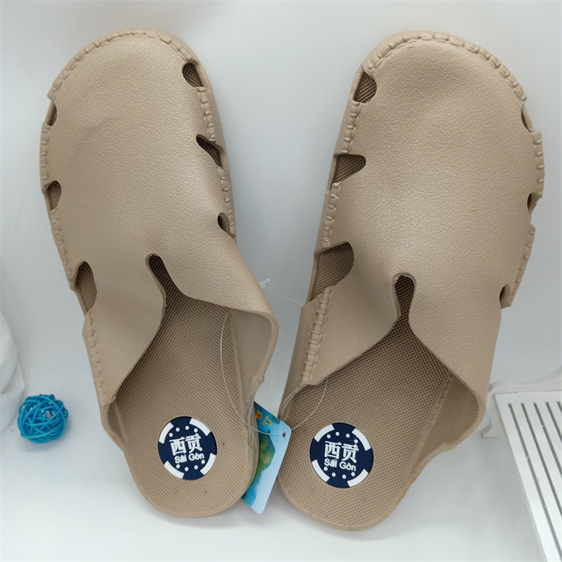 西贡越南夏季防臭包头拖鞋