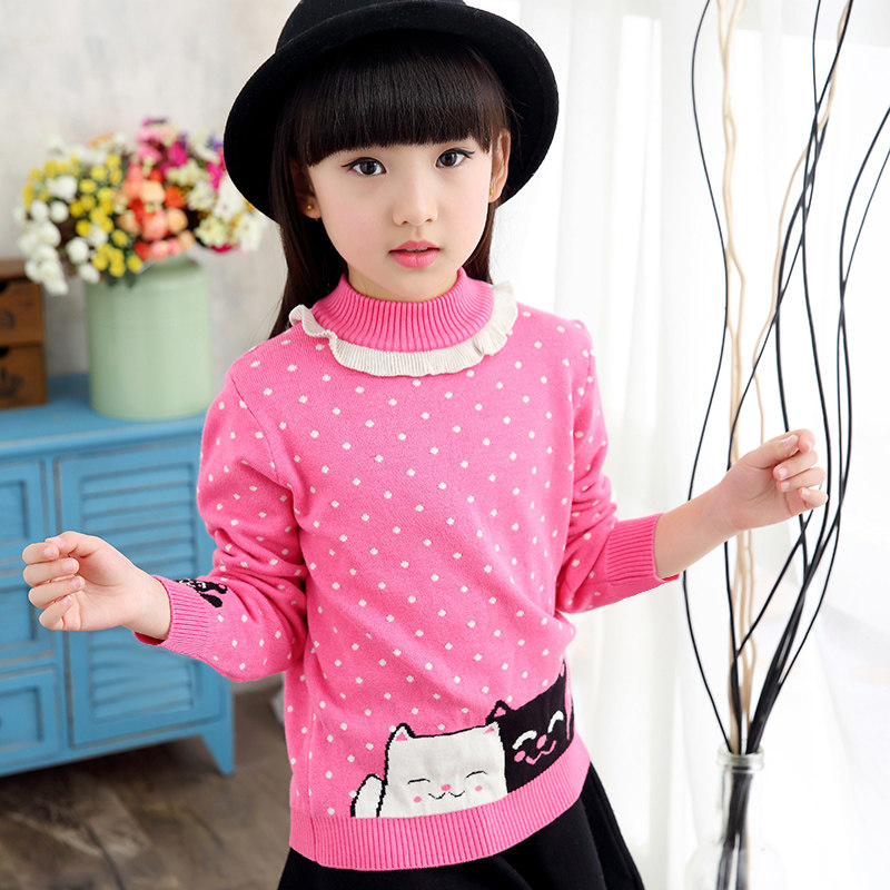 Pull fille MOOYUFON à manche longue - Ref 2104015 Image 3