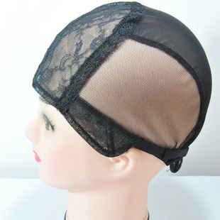 优质发网假发网帽全手勾进口材料犹太网帽前面玫瑰网新款黑色棕色