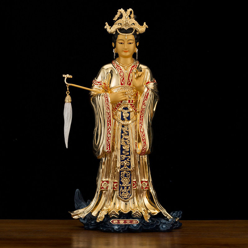 泰山娘娘雕像 家居礼品摆件泰山老母 碧霞元君像