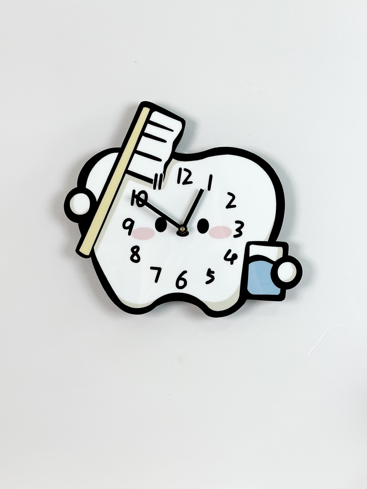 个性创意装饰钟表走时静音准时