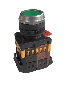 ABLF马可带灯按钮开关自复位控制带指示灯按钮电源点动启动红绿