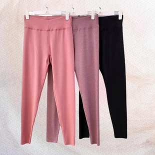 喜爱生活女士加绒保暖冬裤修身养肤裤