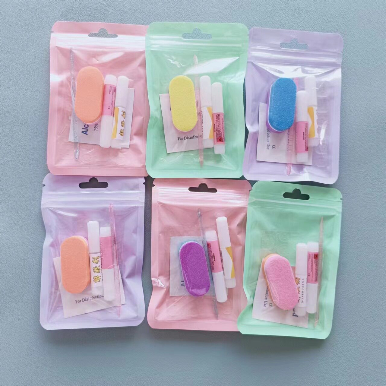 纯手工穿戴甲美甲工具五件套