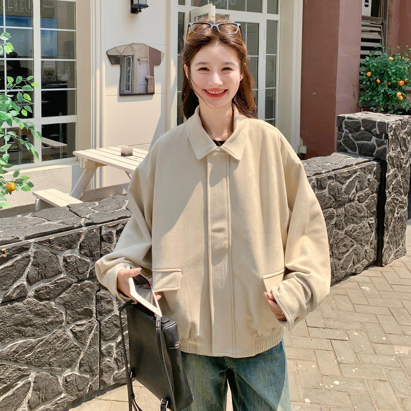 现货新款麂皮外套239-25101-P165k248,女装短外套,浙宝239