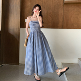 现货新款格子连衣裙239-2531-P135K198，女装连衣裙，浙宝239