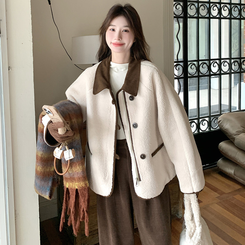 现货新款羊羔毛外套239-25115-P175k258,女装短外套,浙宝239