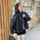 新款皮衣外套239-2603-p165k258，女装皮衣，浙宝239