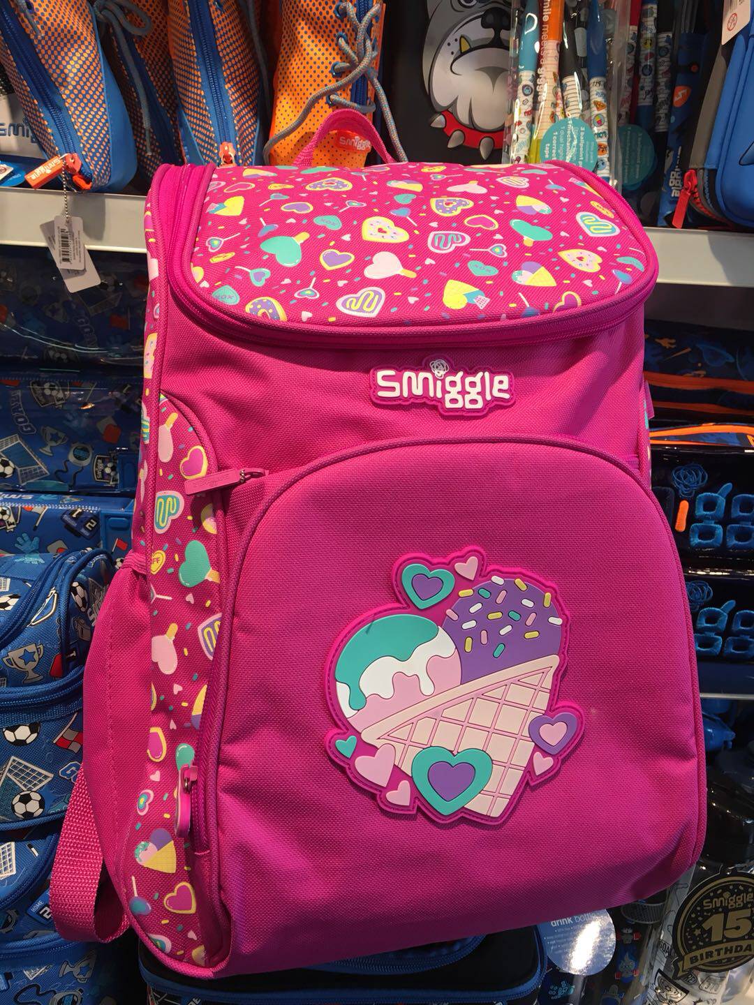 smiggle poodle backpack