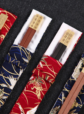 闺蜜朋友结婚送礼中式高档红木筷单双无漆无蜡中华筷实用刻字定制