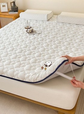 Natural Cotton Mattress Topper Household/Dorm Soft Bed Pad
