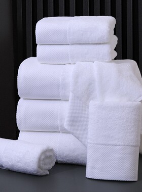 Cotton white towel bath and foot massage small square towel