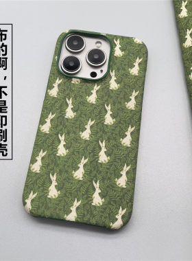 张大嫂手工布艺兔子苹果硬壳