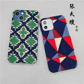 K60K70 10S手机壳mix4红米K80 K90 12S note15pro K60至尊版 12X 灯芯绒格子布艺适用于小米17PM