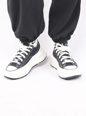 Converse匡威Run Star Legacy CX男女低帮夹心黑色厚底鞋A11489C