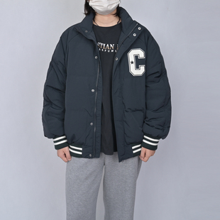 Converse匡威新款 保暖羽绒服运动休闲字母百搭外套UCJ090 情侣款