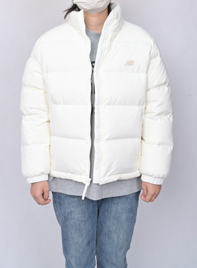 NEW BALANCE NB冬季女子保暖羽绒服休闲百搭简约外套AWJ54321-CIC