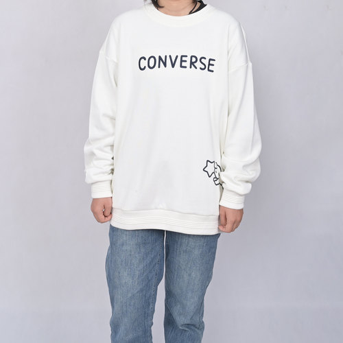 Converse情侣款圆领卫衣