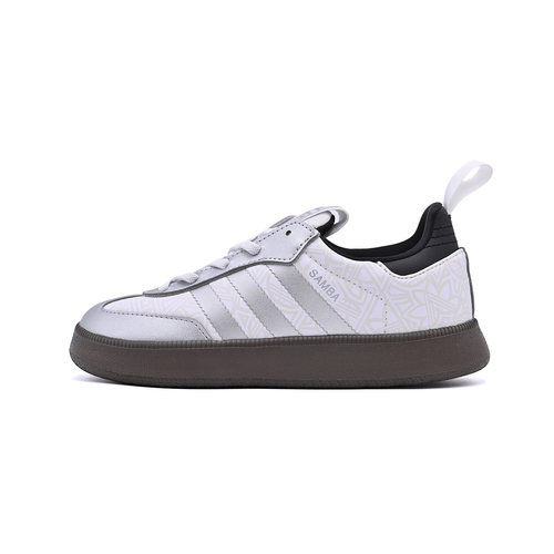 Adidas阿迪达斯新款儿童鞋男女中童三叶草板鞋运动休闲鞋LM5349