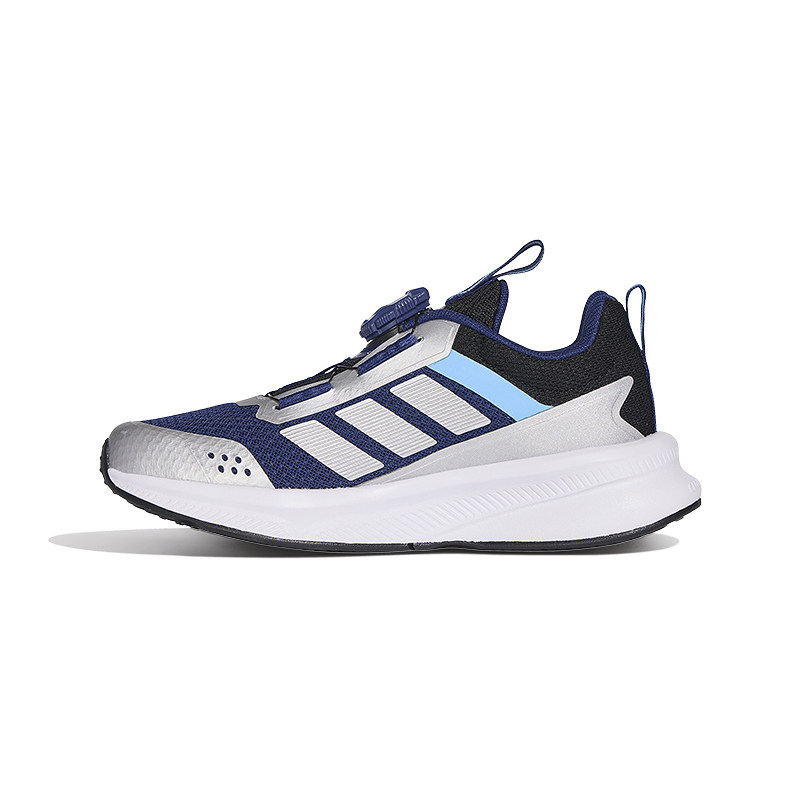 Adidas阿迪达斯新款儿童鞋男中童跑步鞋BOA旋钮百搭休闲鞋KI4127