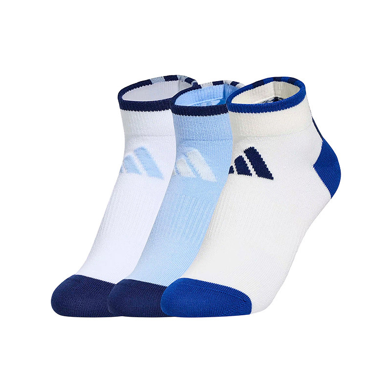 Adidas阿迪达斯新款儿童袜男中童舒适短袜拼色百搭休闲袜KS0271