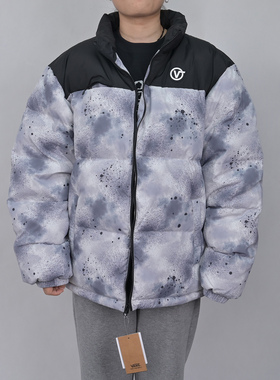 VANS范斯新款男子舒适羽绒夹克运动休闲百搭潮流外套VN000W55YC9