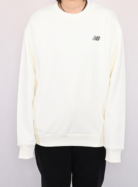 NEW BALANCE NB男子圆领卫衣百搭时尚潮流运动服套头衫NCF11051