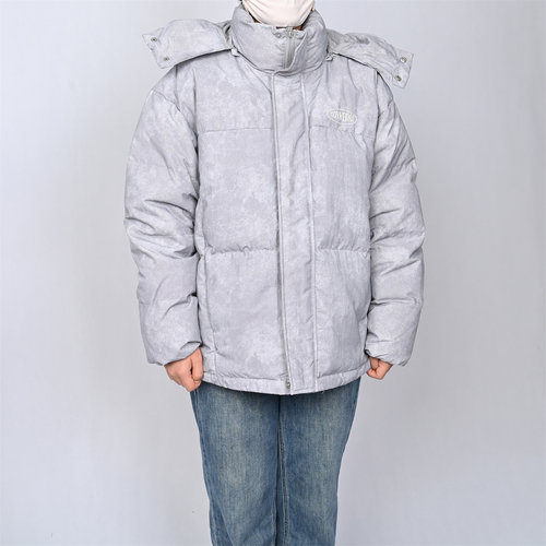匡威冬季保暖情侣连帽羽绒服